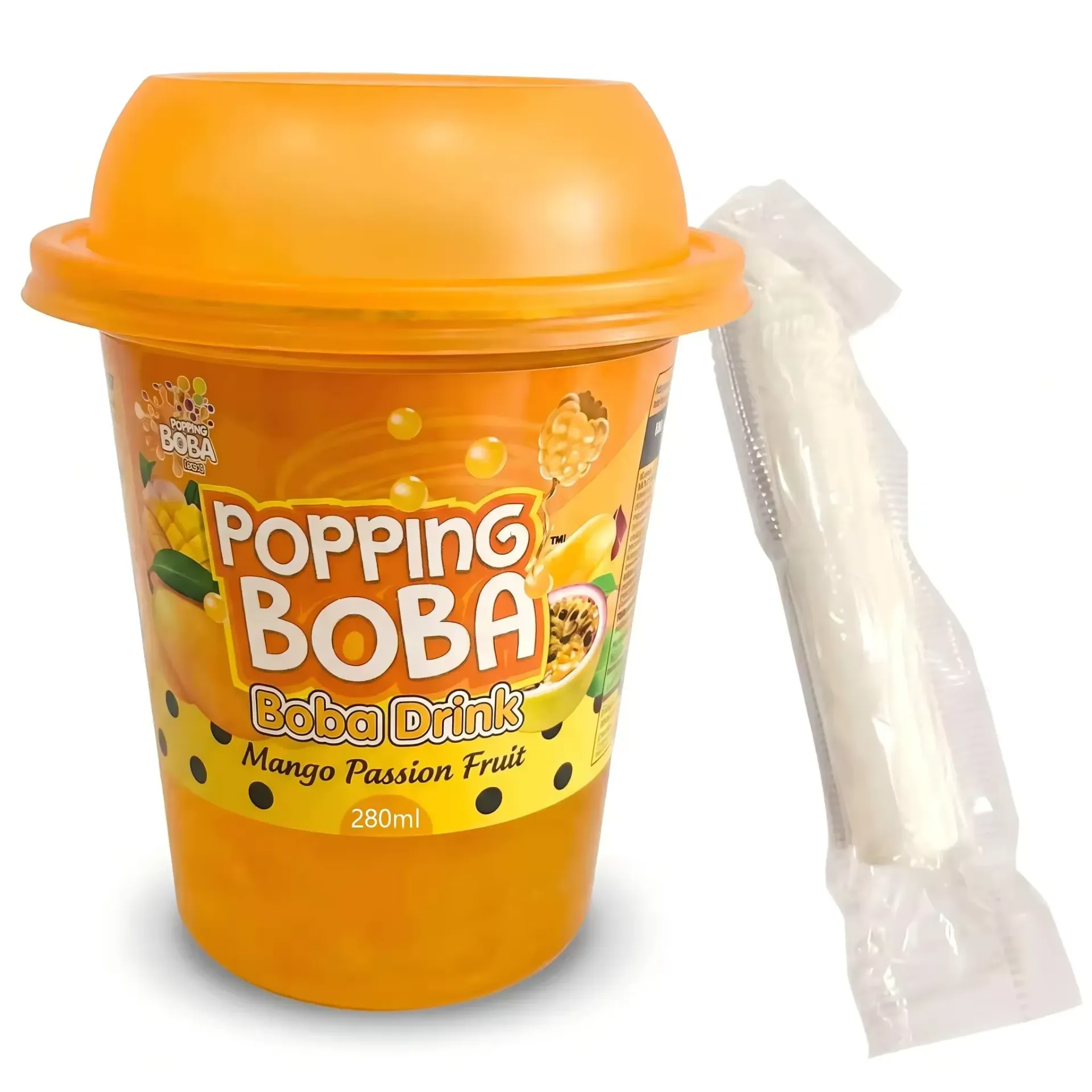 Popping Boba Cups Mango 24x280ml