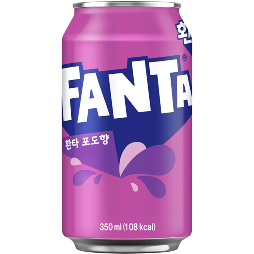 Fanta Grape 24x350ml (Korean)