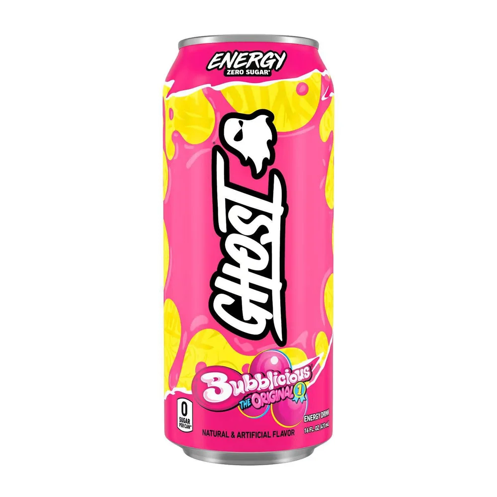 Ghost Energy Bubblicious Cotton Candy 12x473ml