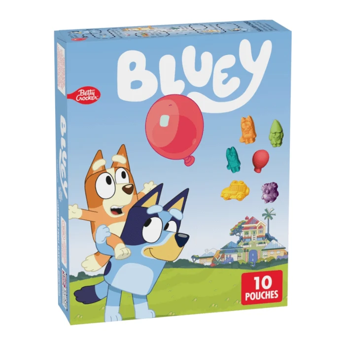 Betty Crocker Fruit Snacks Bluey 8x8oz