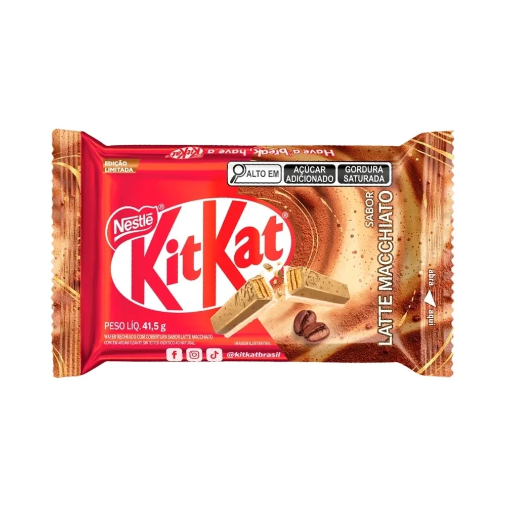 Kit Kat Latte Macchiato Brazilian 24x41.5g