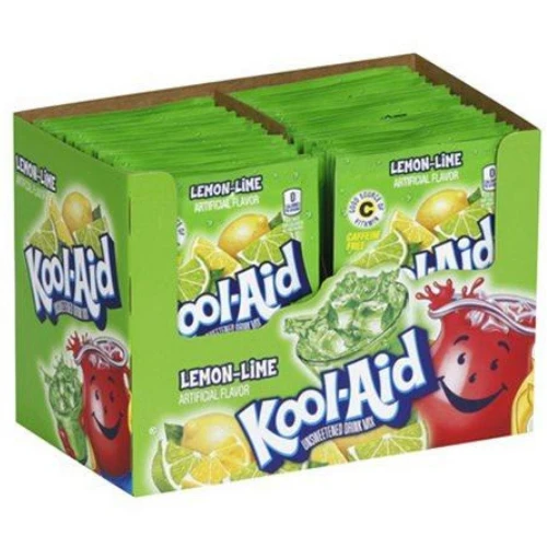 Kool Aid Lemon Lime Drink Mix 48CT