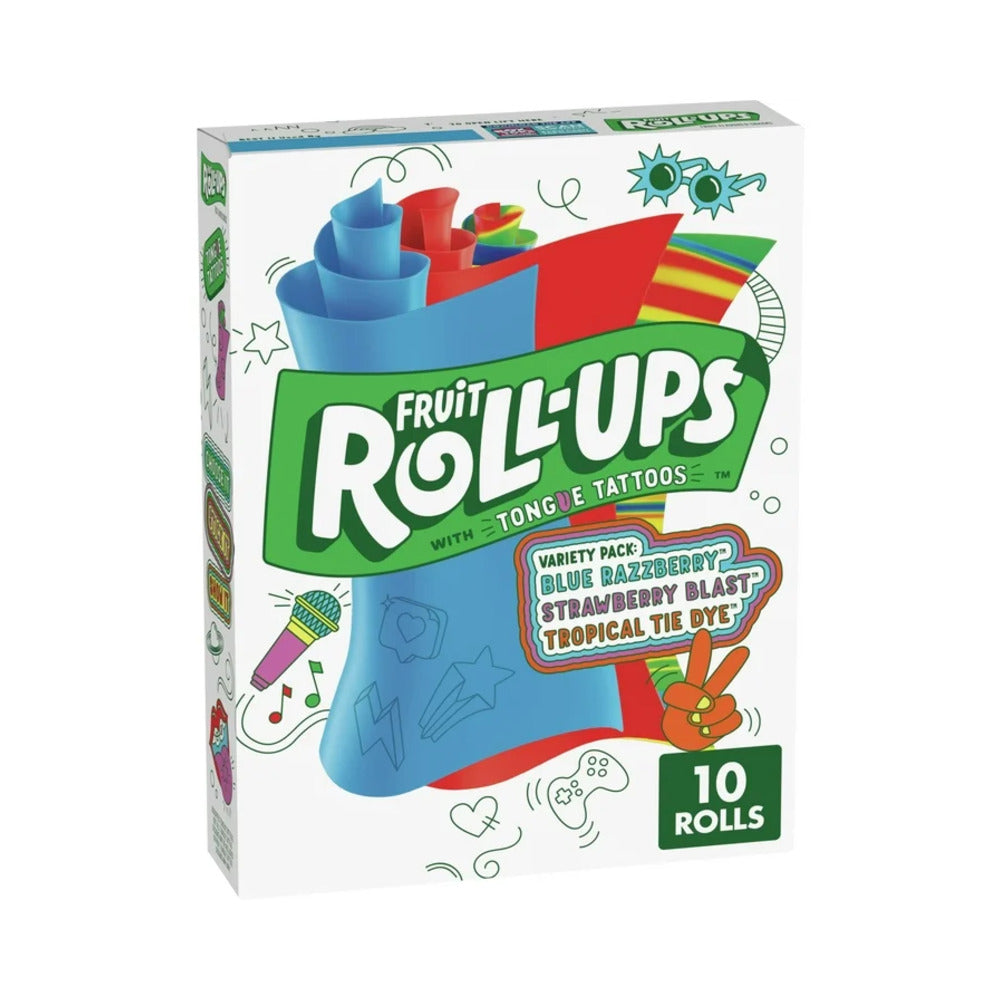 Betty Crocker Fruit Roll Ups Variety Pack 10x141g
