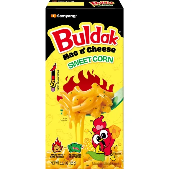 Samyang Buldak Mac & Cheese Sweet Corn 12x165g