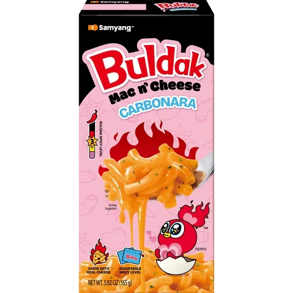 Samyang Buldak Mac & Cheese Carbonara 12x165g