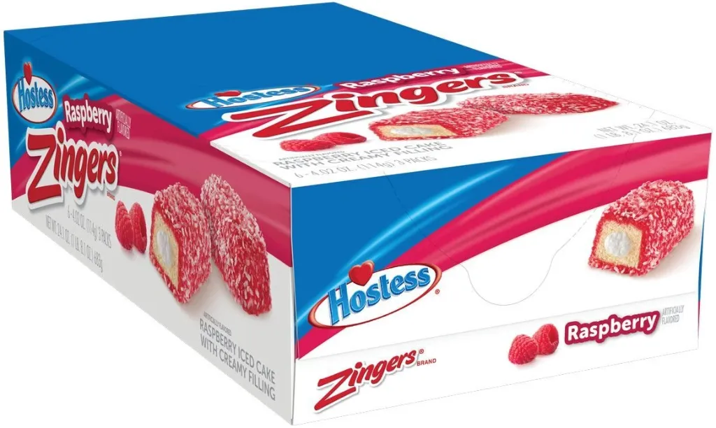 Hostess Zingers Raspberry 6x114g