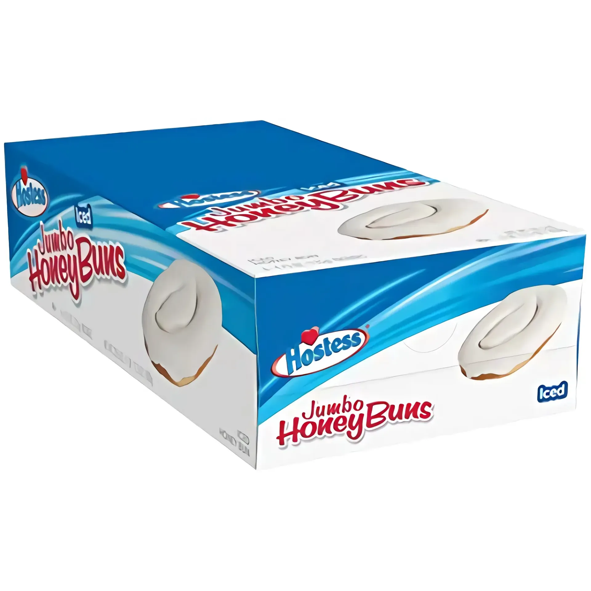 Hostess Jumbo Iced Honey Buns 6x135g
