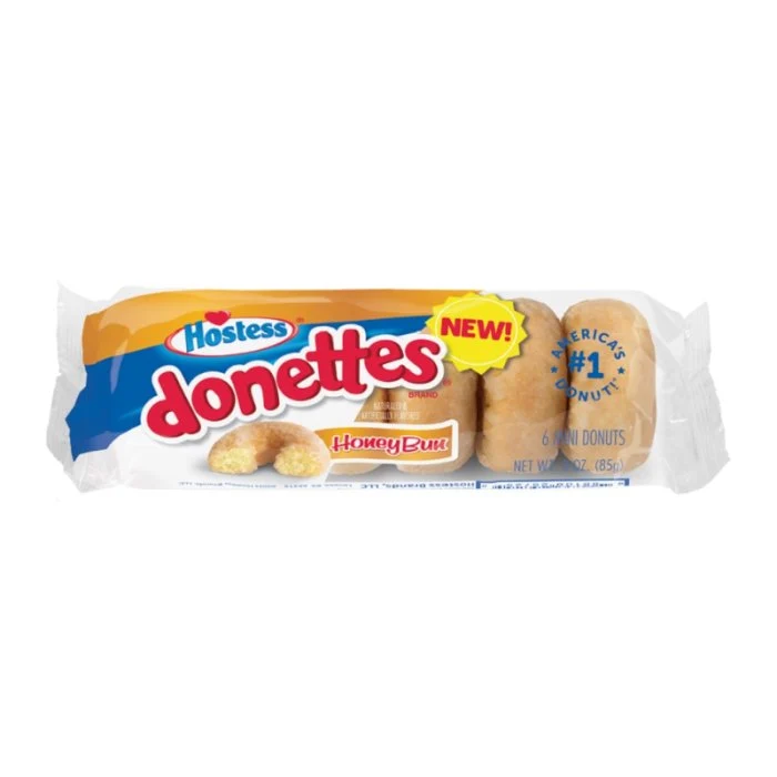 Hostess Donettes Glazed Honey Buns 10x105g