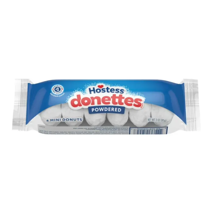 Hostess Donettes Powdered 10x85g