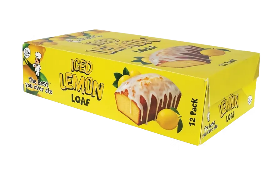 Best Ever You Ate Lemon Loaf Cake 12x4oz