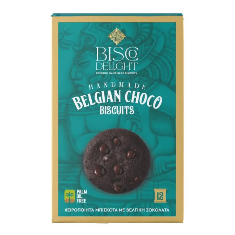 Bisco Delight Handmade Biscuits Belgian Choco 20x100g