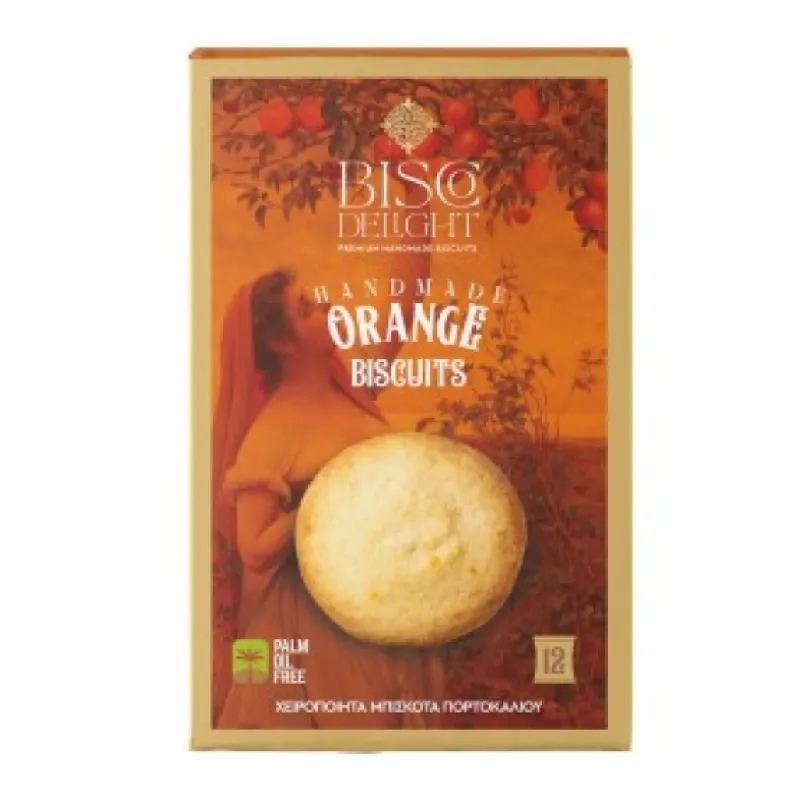 Bisco Delight Handmade Biscuits Orange Delight 20x100g