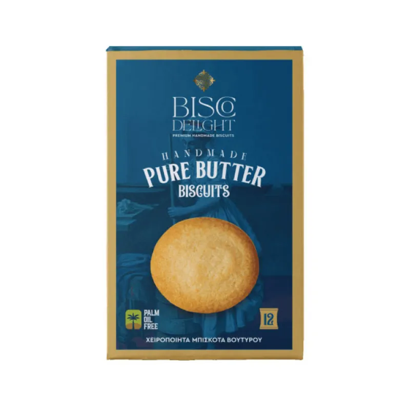 Bisco Delight Handmade Biscuits Pure Butter 20x100g
