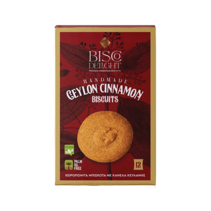 Bisco Delight Handmade Biscuits Geylon Cinnamon 20x100g