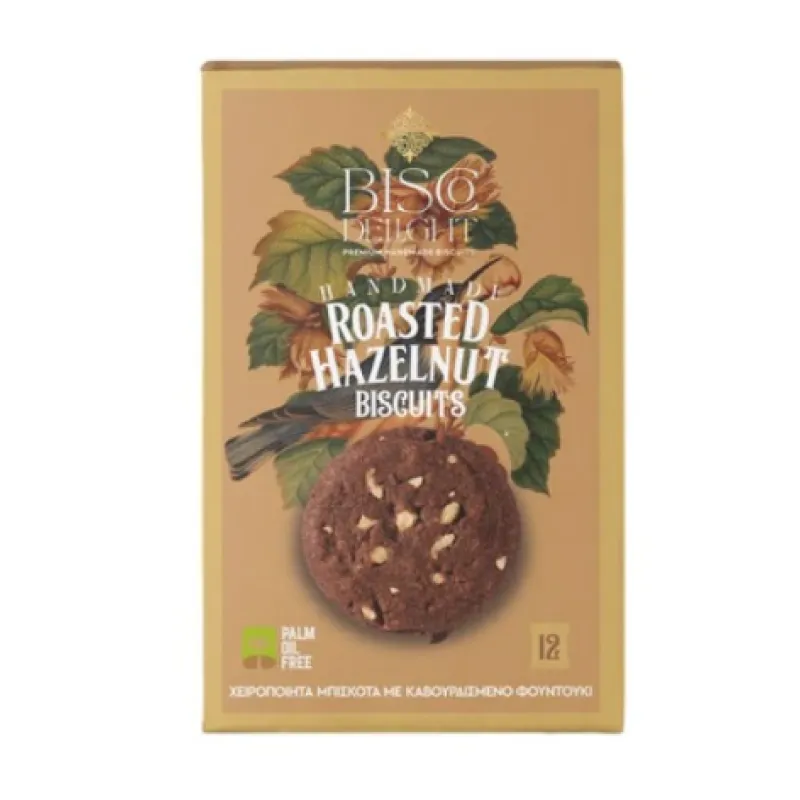 Bisco Delight Handmade Biscuits Roasted Hazelnut 20x100g