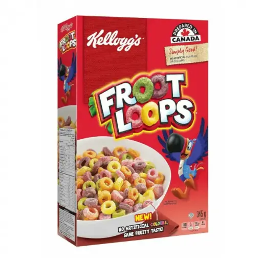 Kellogg's Froot Loops Cereals 18x252g