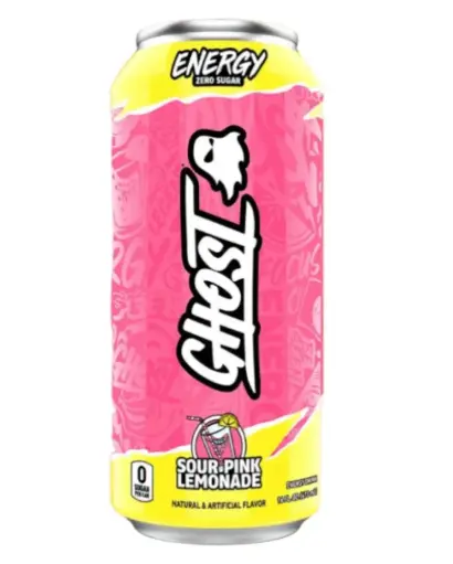 Ghost Pink Lemonade Energy Drink