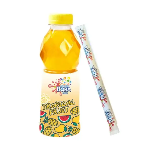 Popping Boba Tropical Fruit Drink 12x500ml