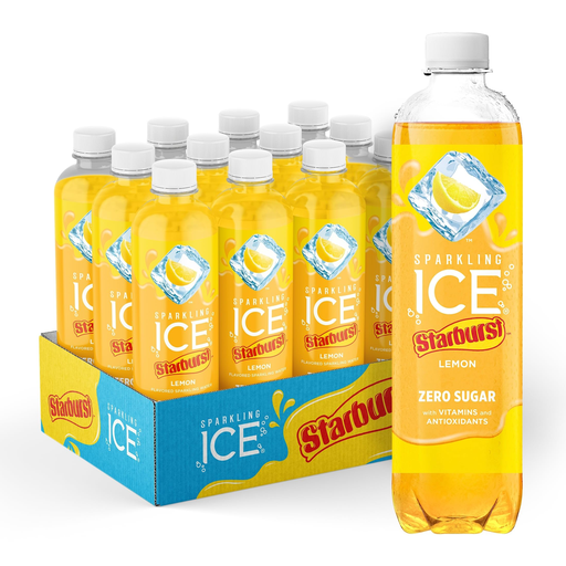 [SSIL] Starburst Sparkling Ice Lemon 12x500ml Expiry 16.10.25