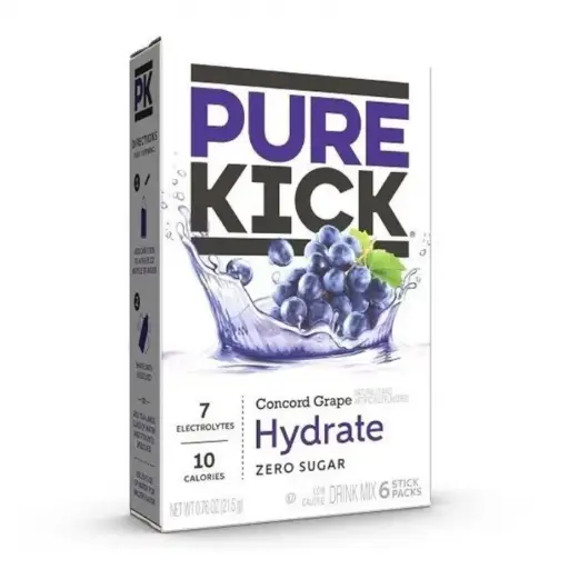 [PKEH] Pure Kick Energy STG Con Grape Warcraft 12x6ct
