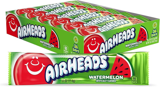 [AWC] Airheads Watermelon Candy 36x19.2g Expiry 30.8.25