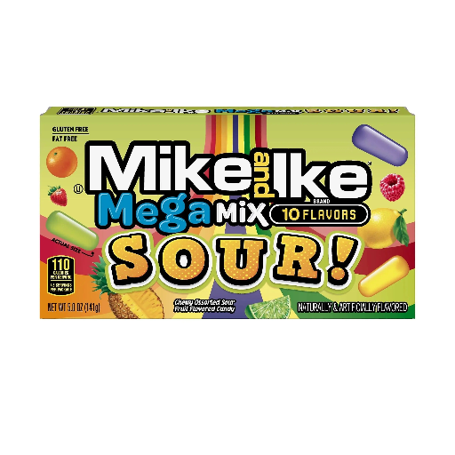[MIKE&IKE] Mike & Ike Mega Mix Sour 12x130g
