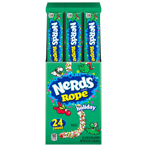 [NTR] Nerds  Rope Holiday  0.92oz (26g) - 24CT