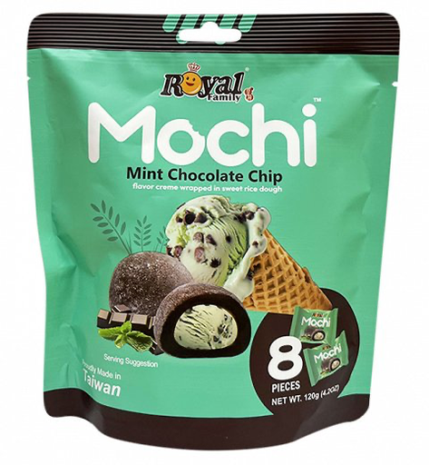 [RMMC] Royal Mochi Mint Choco Chip 12x120g