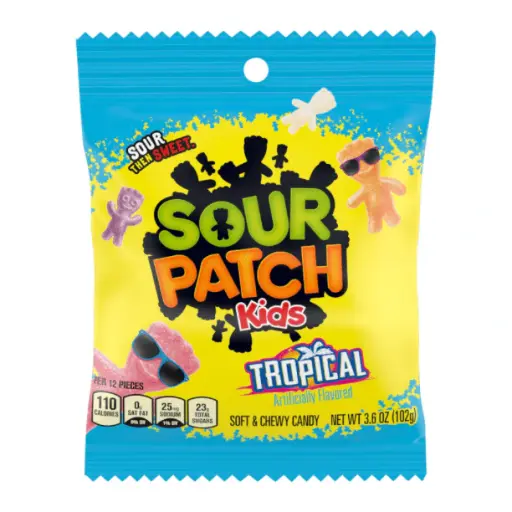 [SPL] Sour Patch Tropical Peg Bag 12x102.3g