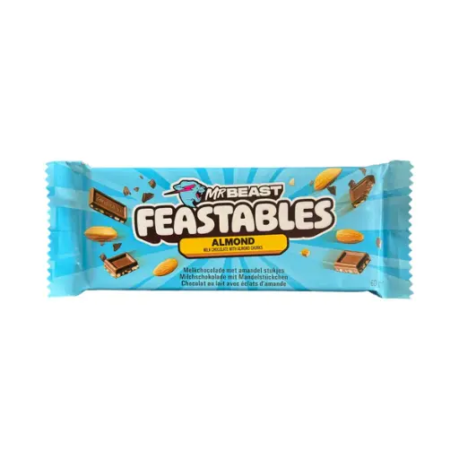 Mr Beast Feastable Almond 10x60g