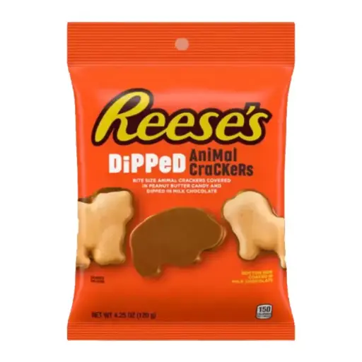 [RPBF] Reese's Dipped Animal Crackers Peg Bag 12x120g