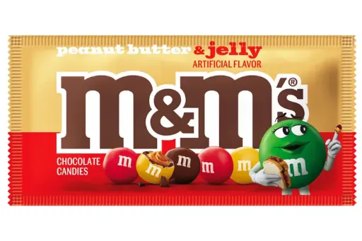 [m&m] M&M PB & JELLY  24x1.63OZ