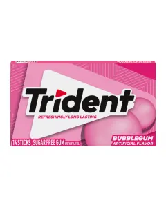 [TBG] Trident Bubble Gum (12x14 pieces)