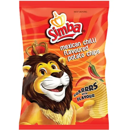 [SPCM] Simba Potato Chips Mexican chilli 30x25g
