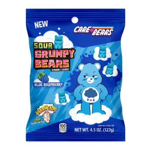 [WSGB] Warhead Sour Grumpy Bears Peg Bag 12x141g