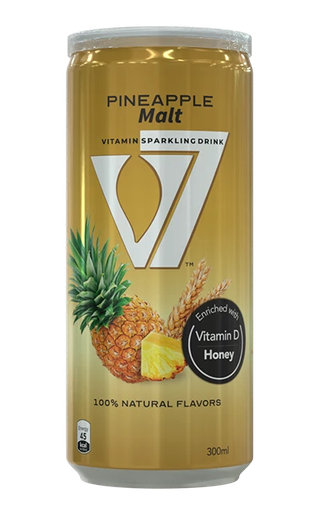 [MDMM] V7 Beverage Can Pineapple 24x300ml