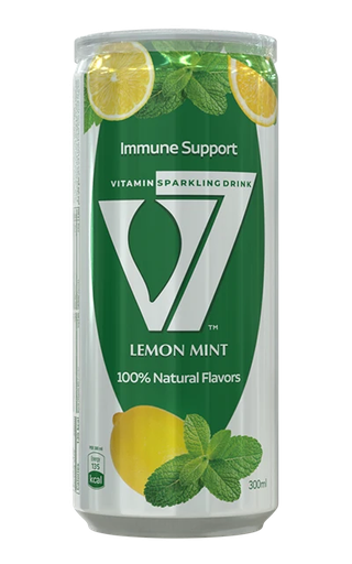 [V7BCL] V7 Beverage Can Lemon Mint 24x300ml