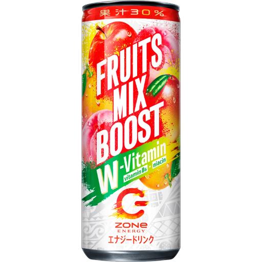 [SZFM] SUNTORY ZONe FRUITS MIX BOOST Energy 30x240ml