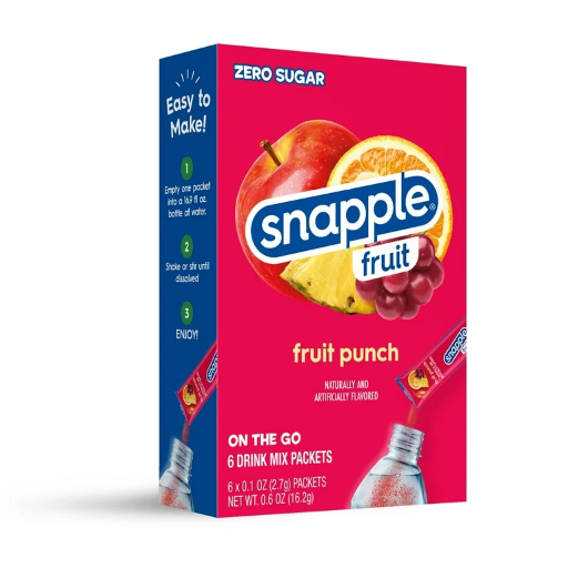 [SSFPp] Snapple STG Fruit Punch 12x6ct