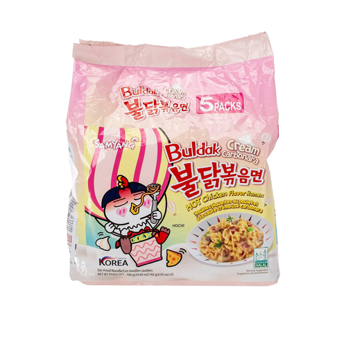 [SBCC] Samyang Buldak Cream Carbonara Hot Chicken5x8x140g