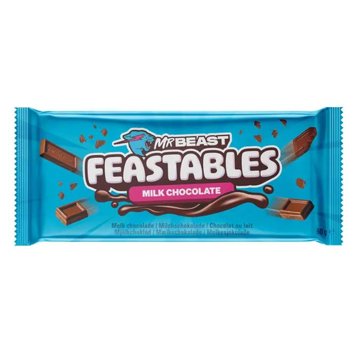 [MRBF] Mr Beast Feastable Milk Chocolate 10x60g