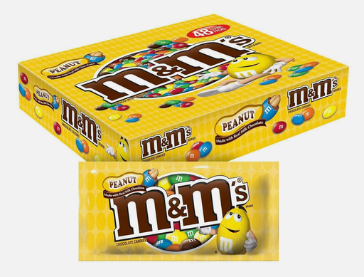 [M&MPU] M&M Peanut USA 48x1.75oz