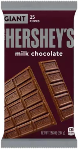 [HMCG] Hersheys Milk Chocolate Giant 12x214g Exp 31.3.25