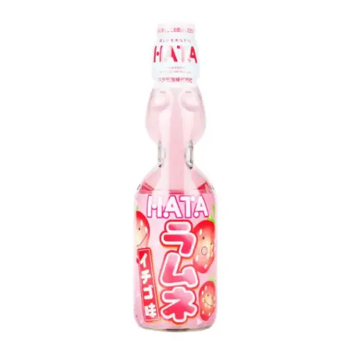 [HKRS] HATA KOSEN Bottle Ramune Strawberry 200ml