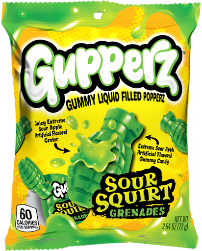 [GSSG] Gupperz Sour Squirt Grenade 12x72g Expiry 24.6.25
