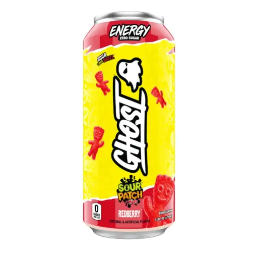 [GSPKR] Ghost Sour Patch Kids Redberry 473ml - 12CT
