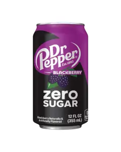 [DPZB] Dr Pepper Zero Blackberry USA 24x355ml
