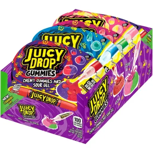 [BJDG] Bazooka Juicy Drop Gummies with Sour Gel 16x57g