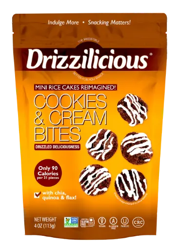 Drizzilicious Cookie & Cream Drizzled 12x4oz